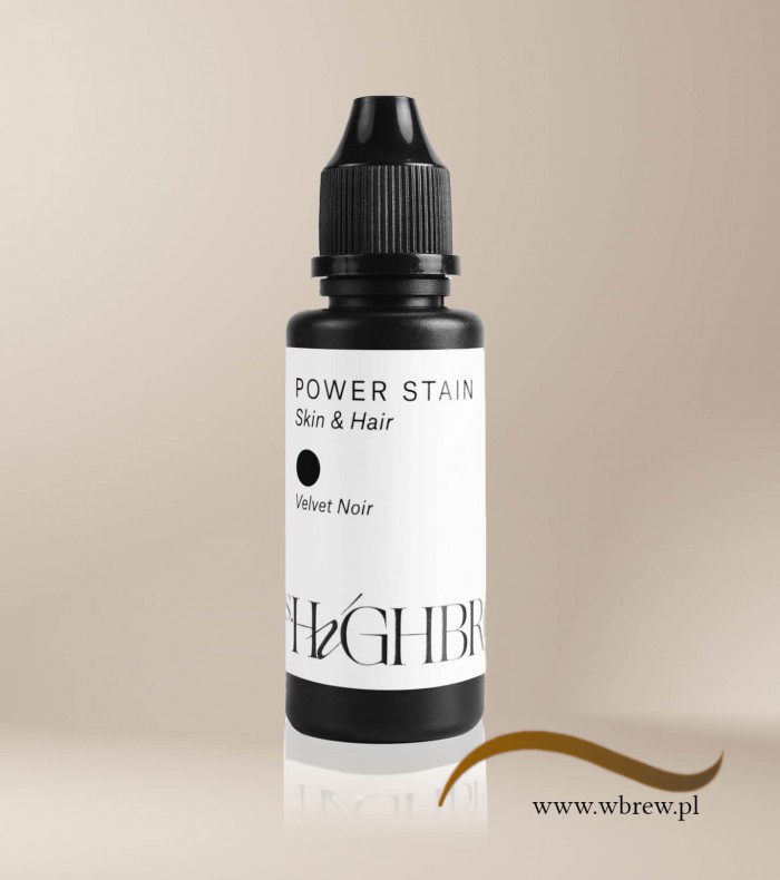 Farbka w płynie do brwi - PowerStain Velvet Noir