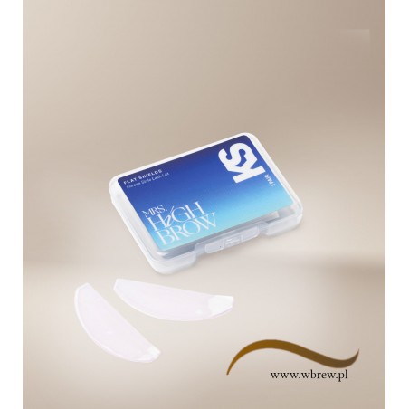 Mrs.Highbrow - Korean Lifting Shields - płaskie silikonowe wałki