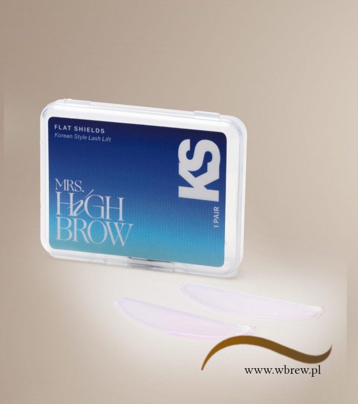 Mrs.Highbrow - Korean Lifting Shields - płaskie silikonowe wałki