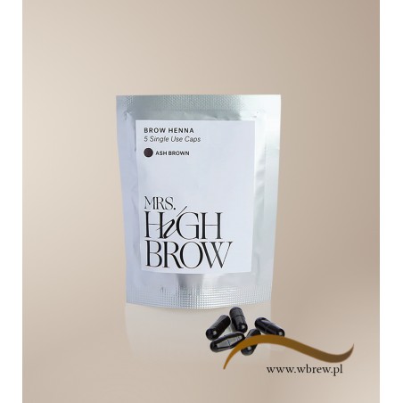 Henna Mrs.Highbrow Ash Brown - kapsułki